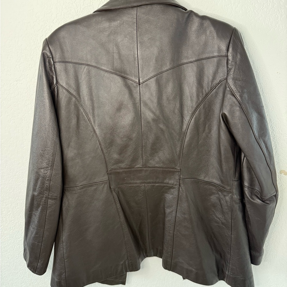 Wilsons Leather Women's Dark Brown Jacket - Picture 3 of 5